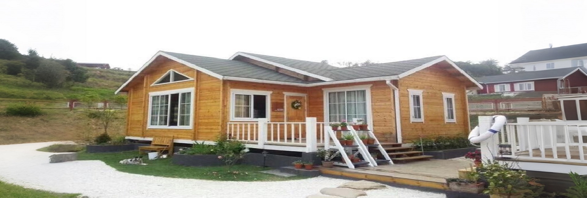 wood house