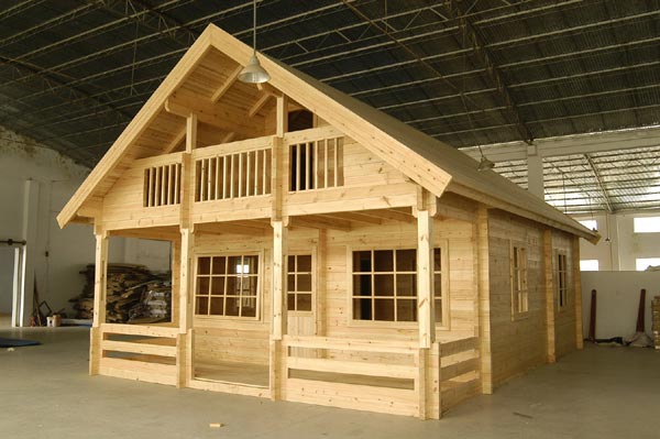 Country Assemble Home Ready Made Log Cabin Kits Modular Wooden Tiny Modern Design Prefab Resort Villa House