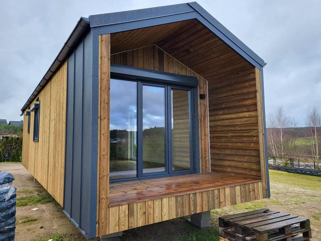 Modern Prefab House Prefabricated Modular Small Wooden Houses for Living Light Steel Frame House
