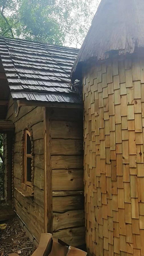 Our Eco-Friendly Wooden House Nears Completion at Dongguan Golf Resort