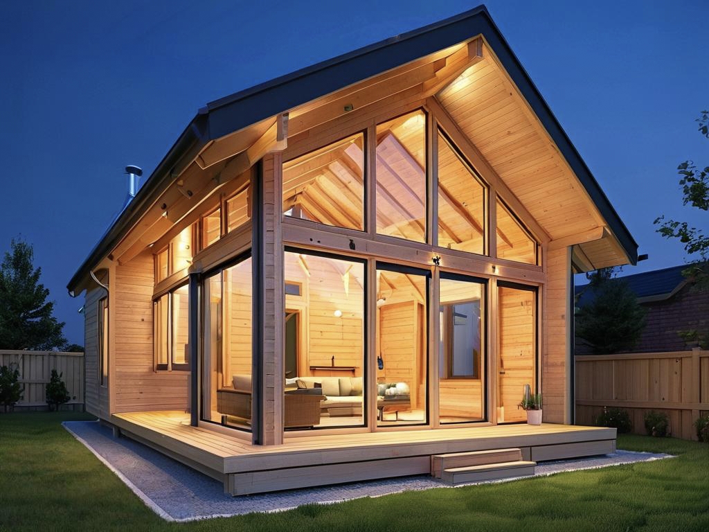 Jushan Engineering Completes Idyllic Resort Small Wooden House in Shenzhen