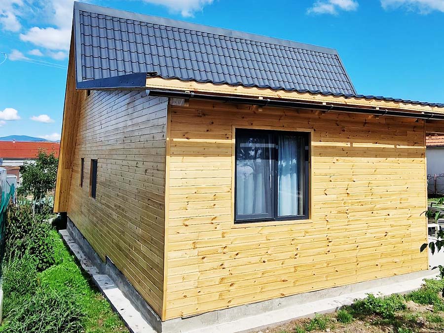Compact 20m2 Small Wooden House to Offer Secluded Forest Getaway