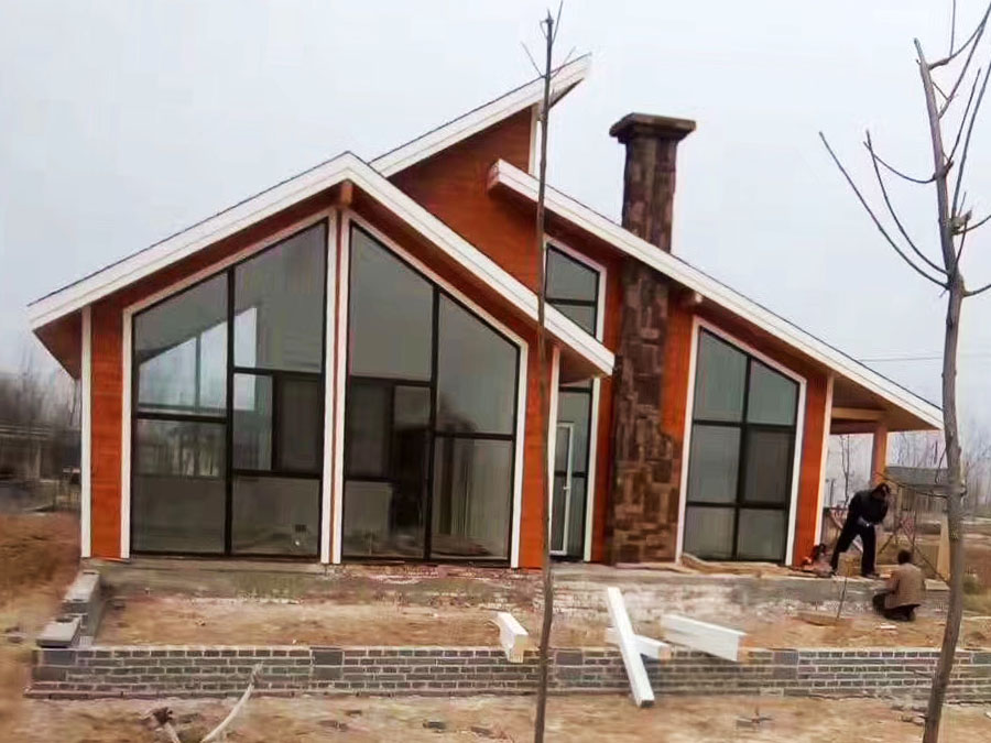 Construction Underway for Idyllic Small Wooden House Retreat