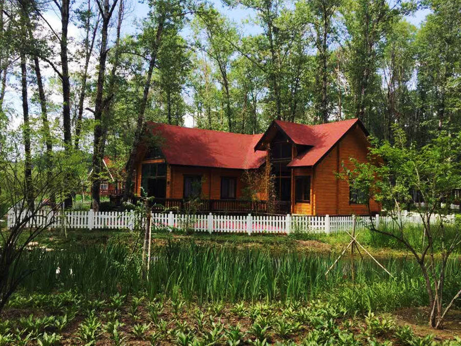 Enchanting Garden Small Wooden House Blends Rustic Charm with Functional Versatility