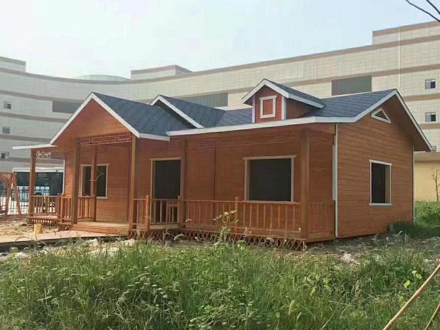 Rustic 80m2 Small Wooden House Enhances Residential Community Living